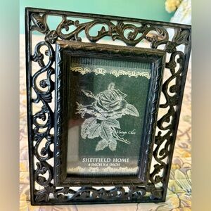 Black wooden picture frame